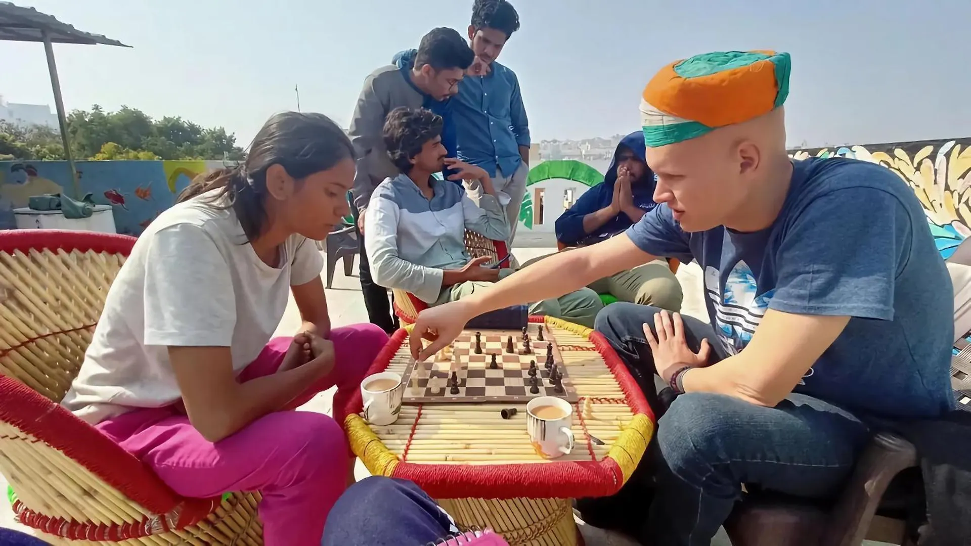 Nomadic Hostel Udaipur India